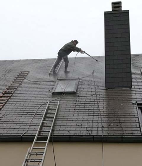 nettoyage demoussage toiture seine-et-marne